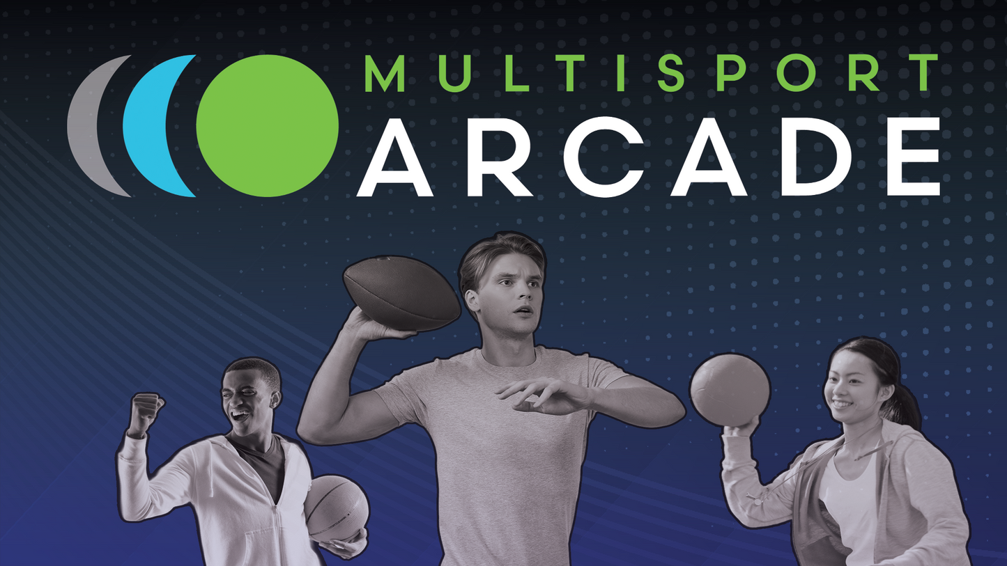 TruGolf MultiSport ARCADE | Ceiling-Mounted Simulator Add-On