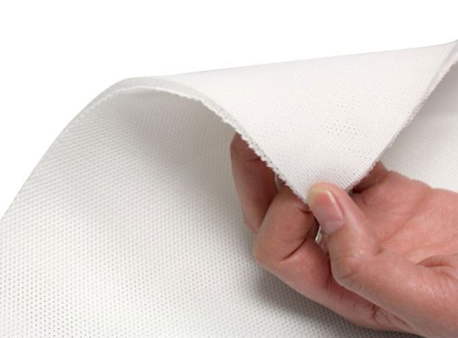 Elite Screens ImpactWhite 1145 folded impact screen material