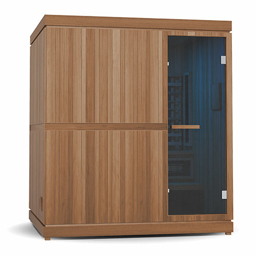 Finnmark FD-5 Trinity XL 4-Person Infrared & Steam Sauna Combo | Home Hybrid Sauna