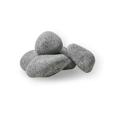 SaunaLife rounded olivine diabase sauna stones 33 lb