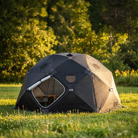 SaunaLife SaunaTrekker XL sauna tent detail