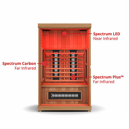Finnmark FD-1 Full-Spectrum Infrared Sauna | 1-Person Home Infrared Sauna