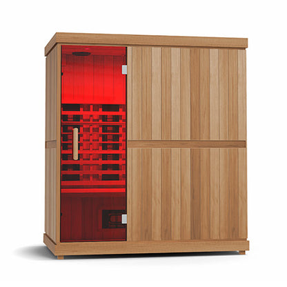 Finnmark FD-3 Full Spectrum Infrared Sauna | 4-Person Home Infrared Sauna