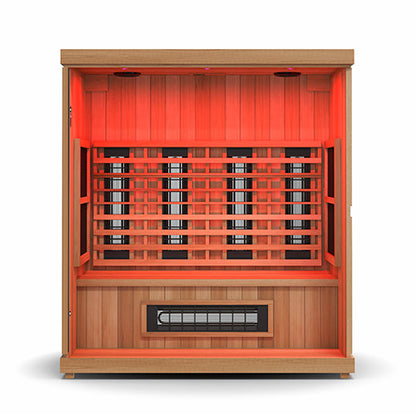 Finnmark FD-3 Full Spectrum Infrared Sauna | 4-Person Home Infrared Sauna