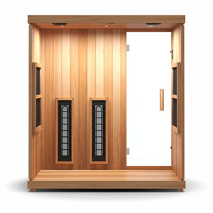 Finnmark FD-3 Full Spectrum Infrared Sauna | 4-Person Home Infrared Sauna