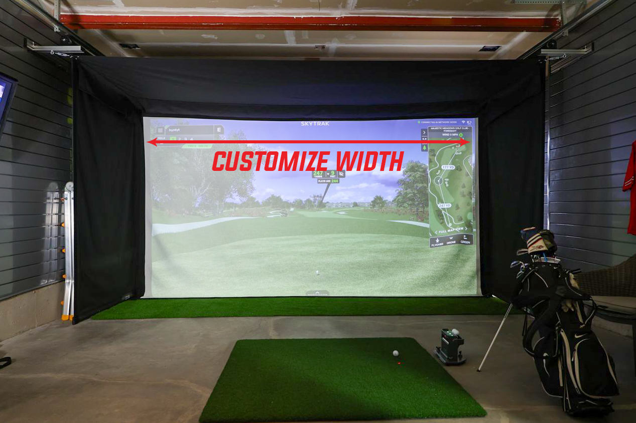 Vanish Series® Retractable Golf Enclosure