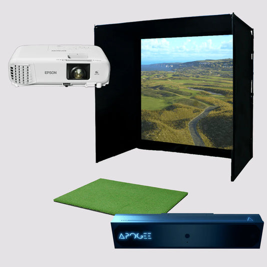 APOGEE by TruGolf with Starter 10 (2025) Enclosure | Golf Simulator Package