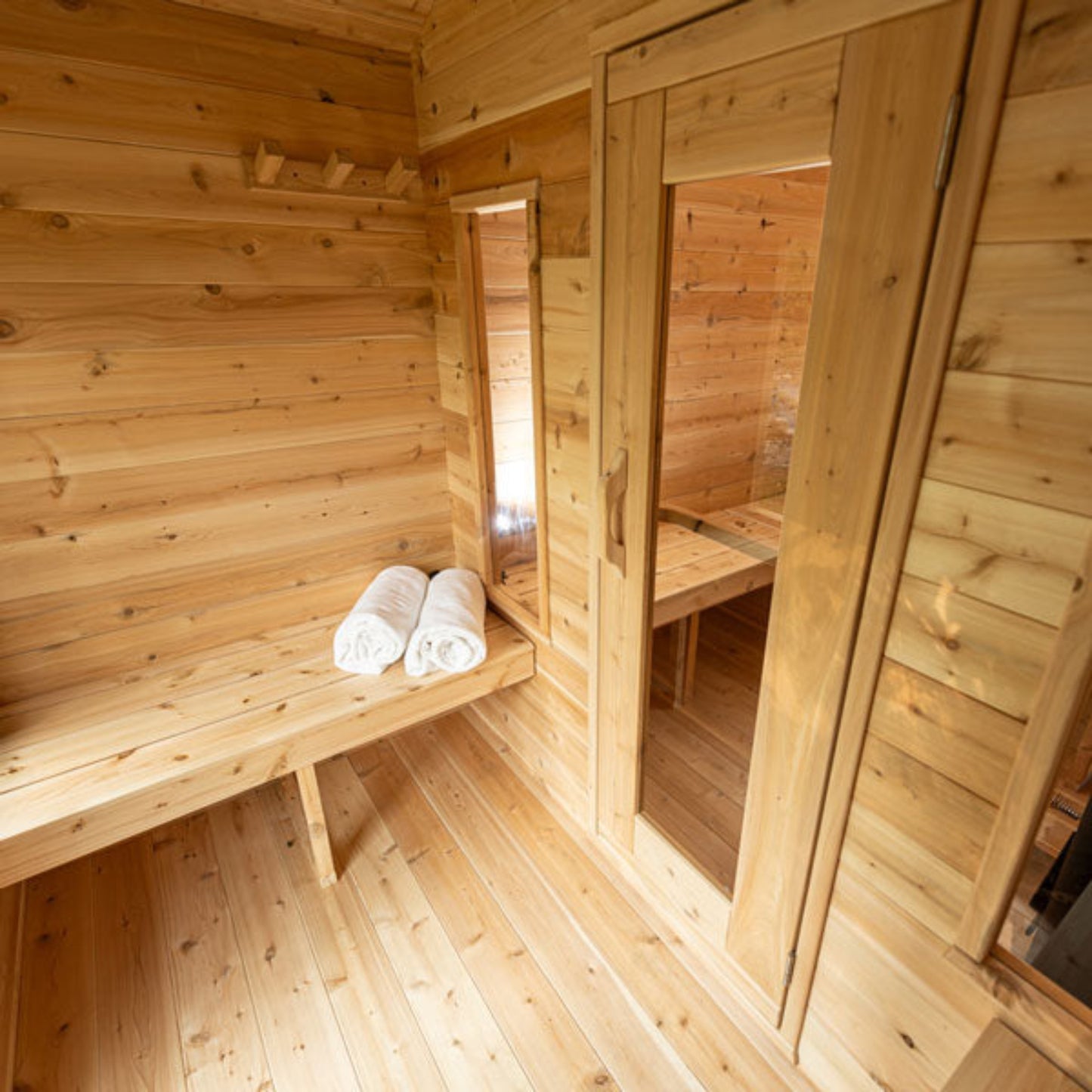 Georgian Cabin Sauna with Changeroom | Canadian Timber Collection