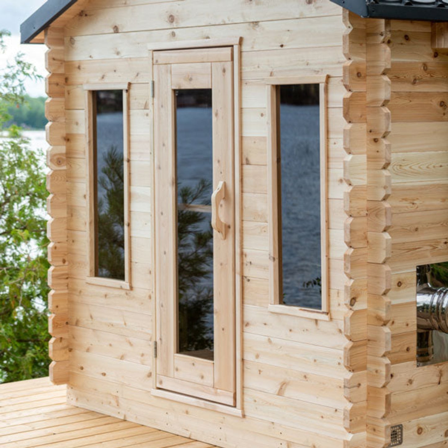 Georgian Cabin Sauna | Canadian Timber Collection Outdoor Sauna