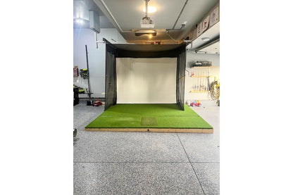 The SportScreen Vanish Series Retractable Golf Enclosure