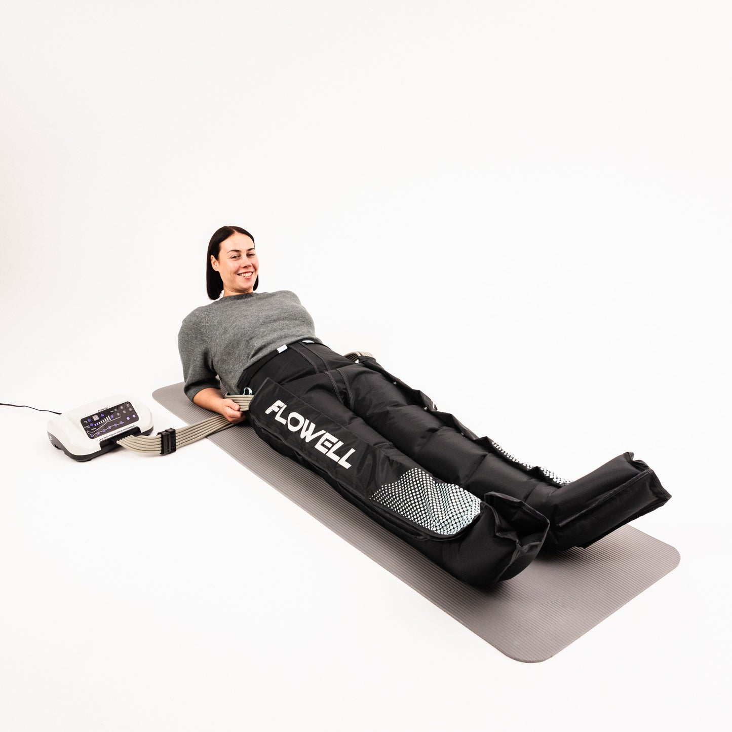 Flowell HOME Deluxe Compression Massage Pants | Lymphatic Recovery System