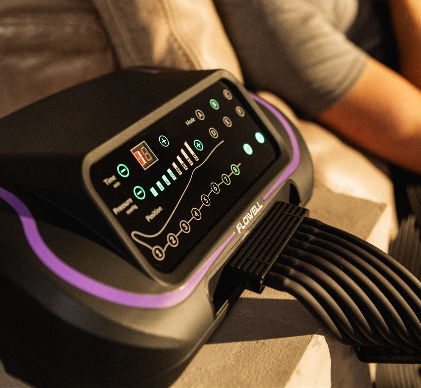 Flowell SPORT DELUXE Compression Massage Pants | Athletic Recovery System