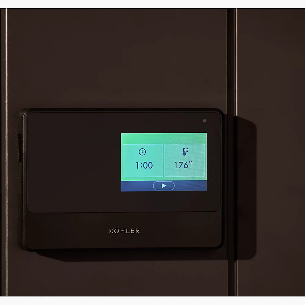 Kohler C1 Indoor Sauna Kit, Scandinavian Spruce, Up to 5 Persons