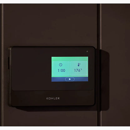 KOHLER C1 Indoor Sauna Kit | Graphite Grey | Up to 5 Persons