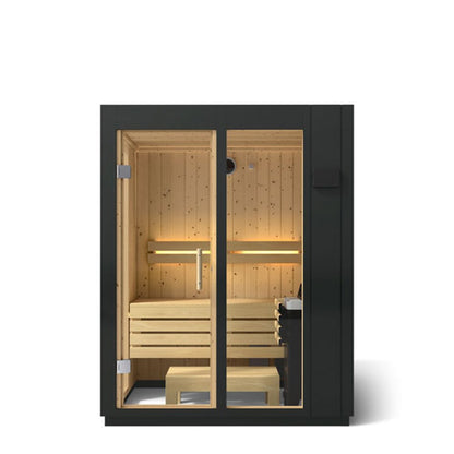KOHLER C1 Indoor Sauna Kit | Graphite Grey | Up to 5 Persons