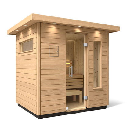 KOHLER C2 Outdoor Sauna Kit | Douglas Fir | Up to 6 Persons