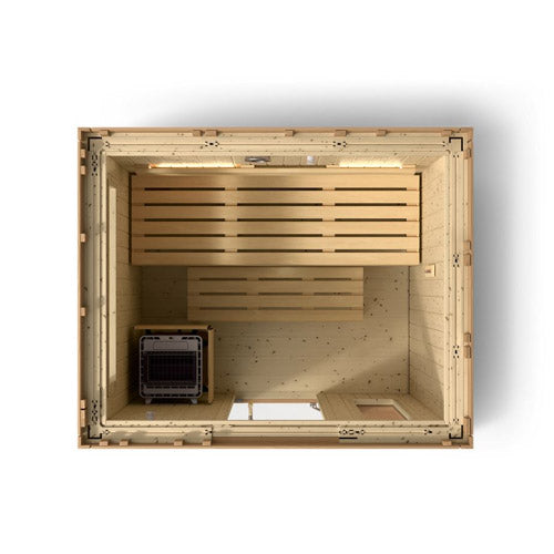 KOHLER C2 Outdoor Sauna Kit | Douglas Fir | Up to 6 Persons