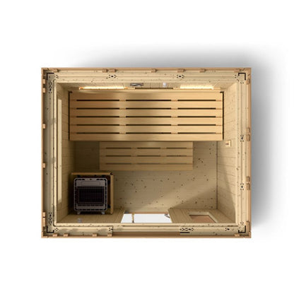 KOHLER C2 Outdoor Sauna Kit | Douglas Fir | Up to 6 Persons