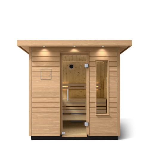 KOHLER C2 Outdoor Sauna Kit | Douglas Fir | Up to 6 Persons