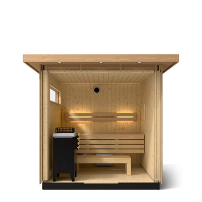 KOHLER C2 Outdoor Sauna Kit | Douglas Fir | Up to 6 Persons