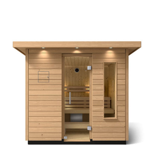 KOHLER C2 Outdoor Sauna Kit | Douglas Fir | Up to 6 Persons
