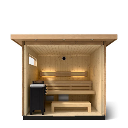 KOHLER C2 Outdoor Sauna Kit | Douglas Fir | Up to 6 Persons