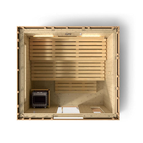 KOHLER C2 Outdoor Sauna Kit | Douglas Fir | Up to 6 Persons