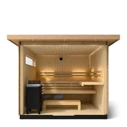 KOHLER C2 Outdoor Sauna Kit | Douglas Fir | Up to 6 Persons