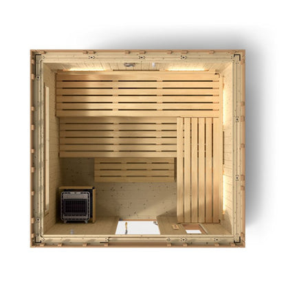 KOHLER C2 Outdoor Sauna Kit | Douglas Fir | Up to 6 Persons
