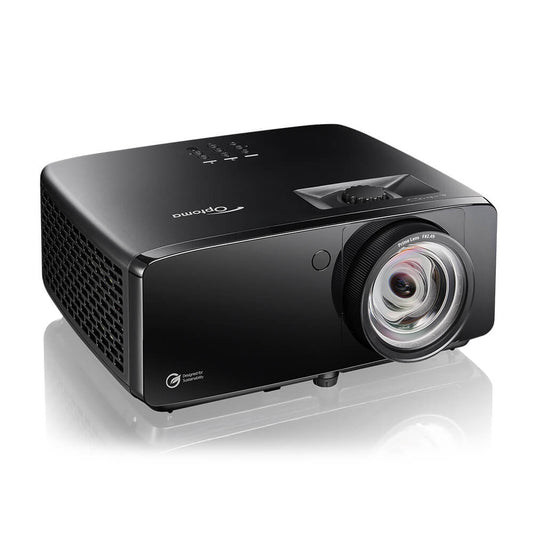 Optoma ZK521ST-B 5000L 4K UHD Short Throw Laser Projector, Black
