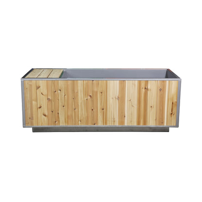 Flow Plunge Tub by LeisureCraft | Integrated Chiller Cold Plunge