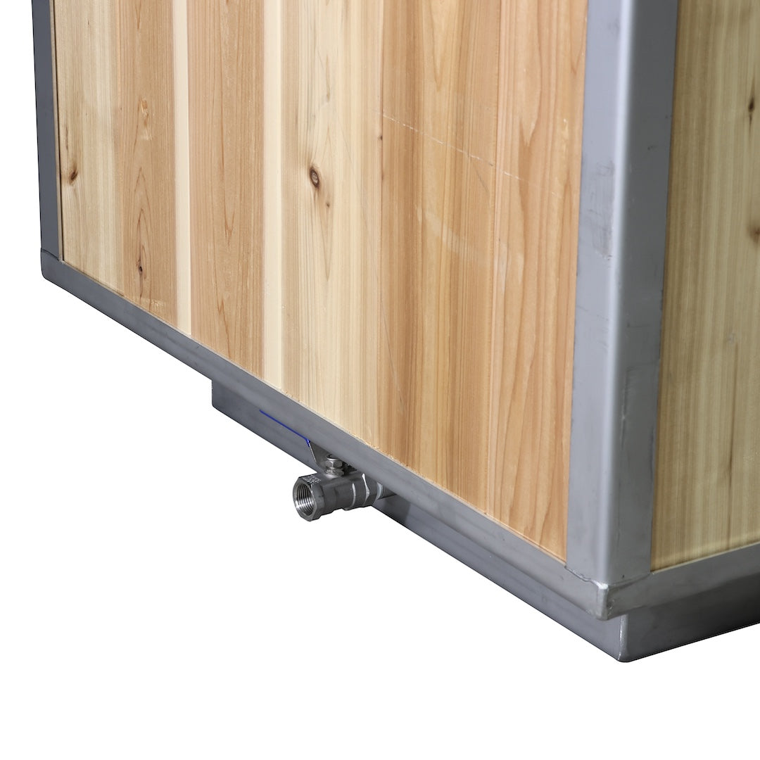 Flow Plunge Tub by LeisureCraft | Integrated Chiller Cold Plunge