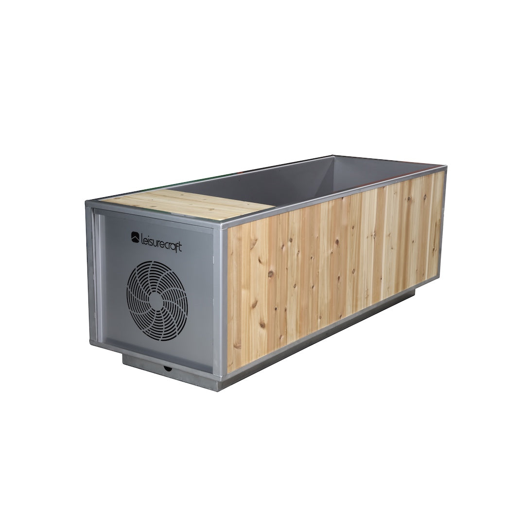 Flow Plunge Tub by LeisureCraft | Integrated Chiller Cold Plunge