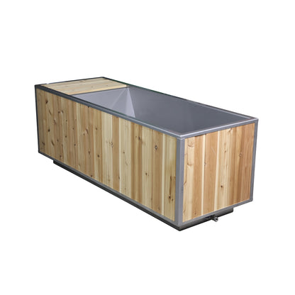Flow Plunge Tub by LeisureCraft | Integrated Chiller Cold Plunge