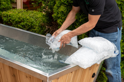 The Polar Plunge Tub by Leisurecraft – Canadian-Made, Cedar Exterior, Stainless Steel or HDPE Interior