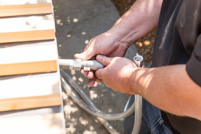 The Polar Plunge Tub by Leisurecraft – Canadian-Made, Cedar Exterior, Stainless Steel or HDPE Interior