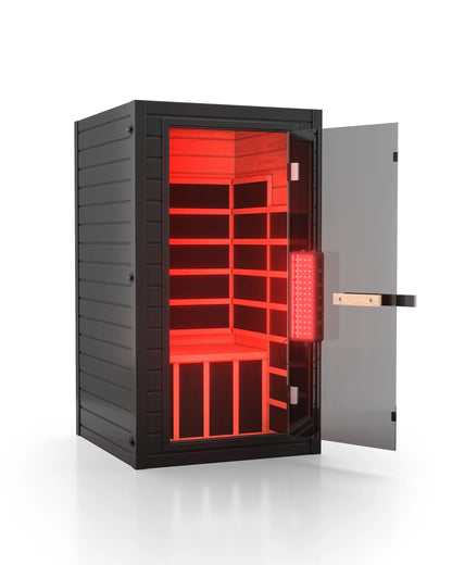 SaunaBox® Solara 1-Person Full Spectrum Infrared Sauna