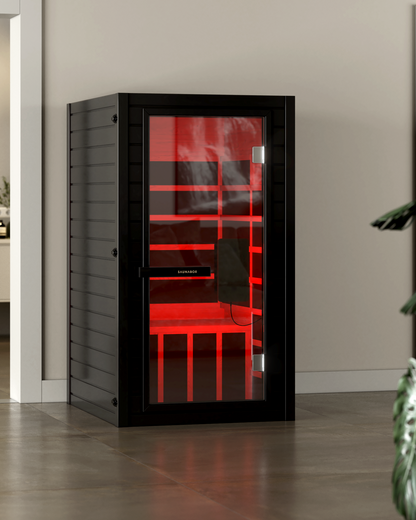 SaunaBox® Solara 1-Person Full Spectrum Infrared Sauna