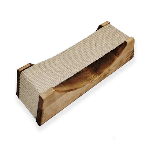 SaunaLife wood sauna headrest with cloth neck support