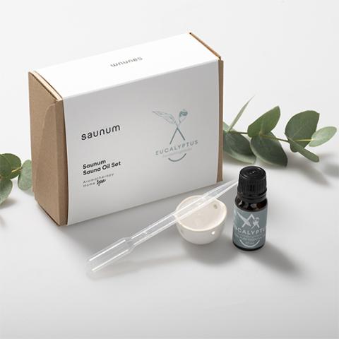 Saunum Eucalyptus Aroma Oil Set