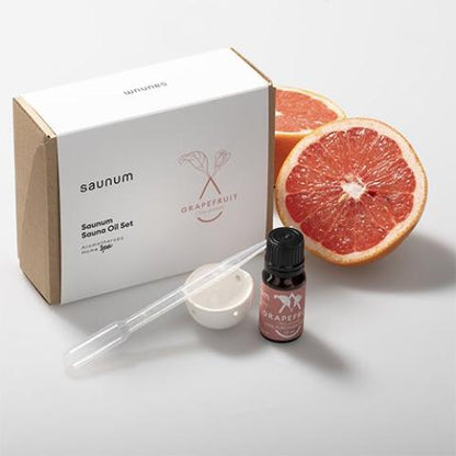 Saunum Grapefruit Aroma Oil Set