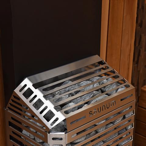 Saunum Air 7 Stainless Steel sauna heater - image 3