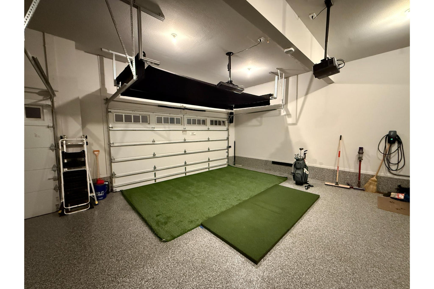 The SportScreen Vanish Series Retractable Golf Enclosure