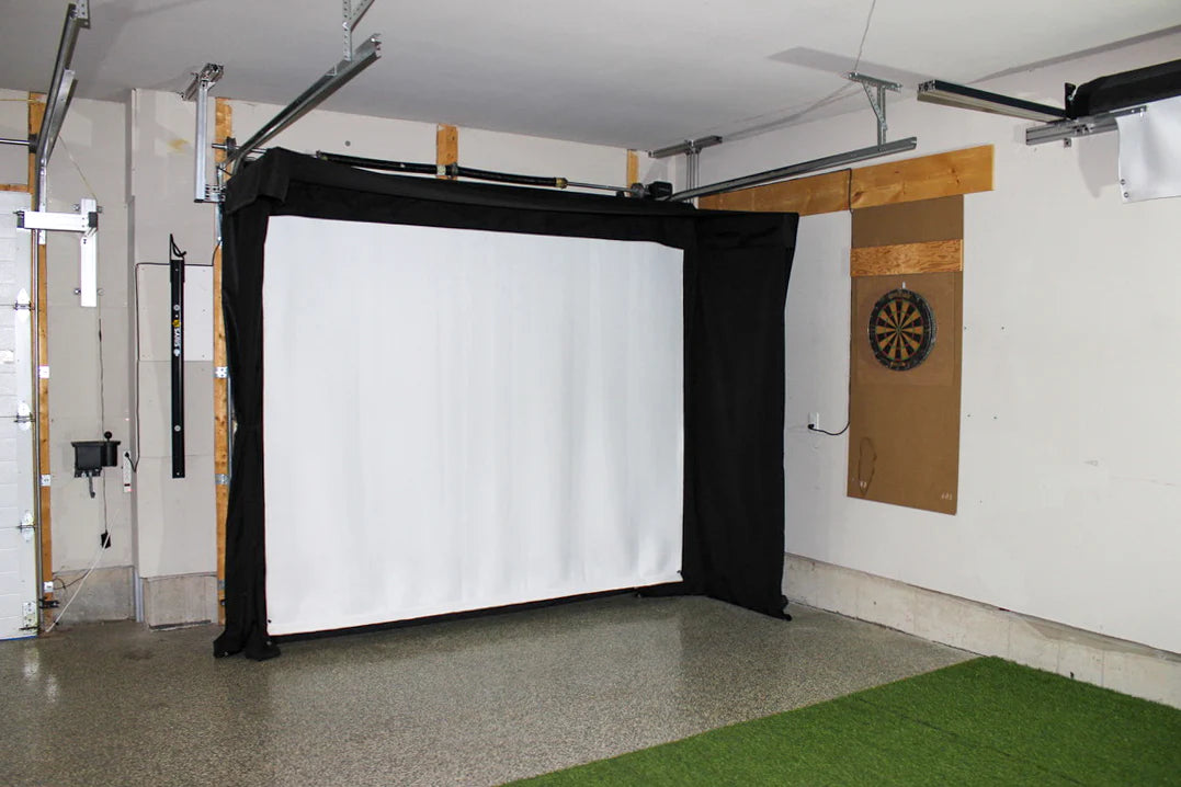 SportScreen Vanish LITE Hybrid-Retractable Golf Enclosure