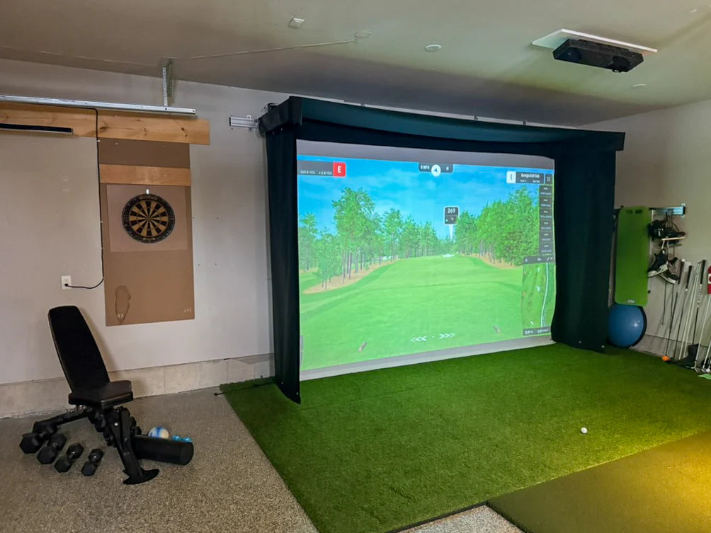 SportScreen Vanish LITE Hybrid-Retractable Golf Enclosure