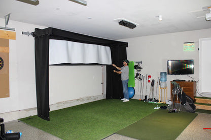 SportScreen Vanish LITE Hybrid-Retractable Golf Enclosure