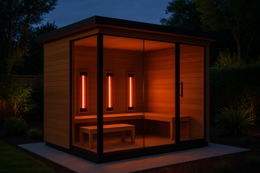 infrared sauna outdoors