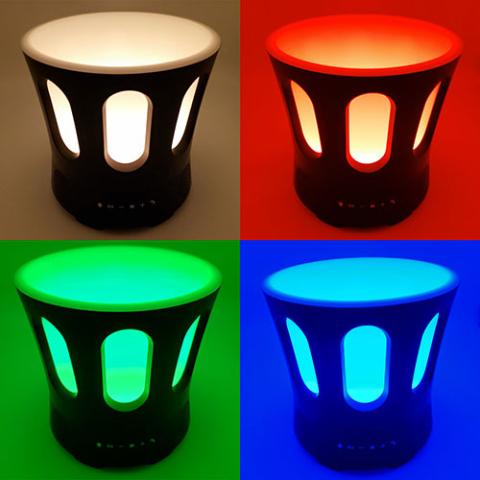 SaunaLife Zone Bluetooth sauna bucket with audio and lighting