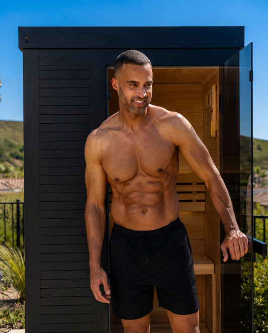 SaunaBox Forge 1-Person sauna — view 2
