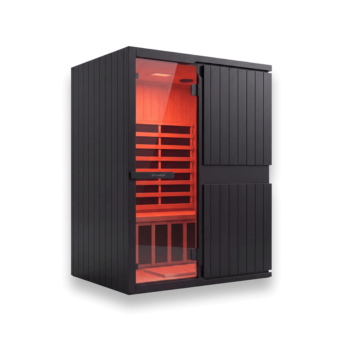 SaunaBox Solara 2-Person Full Spectrum Infrared Sauna
